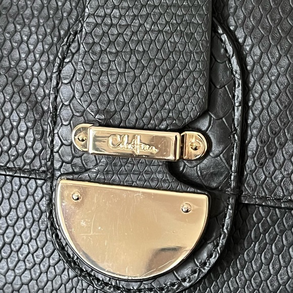 Cole Haan baguette in snake embossed leather - Picture 6 of 14